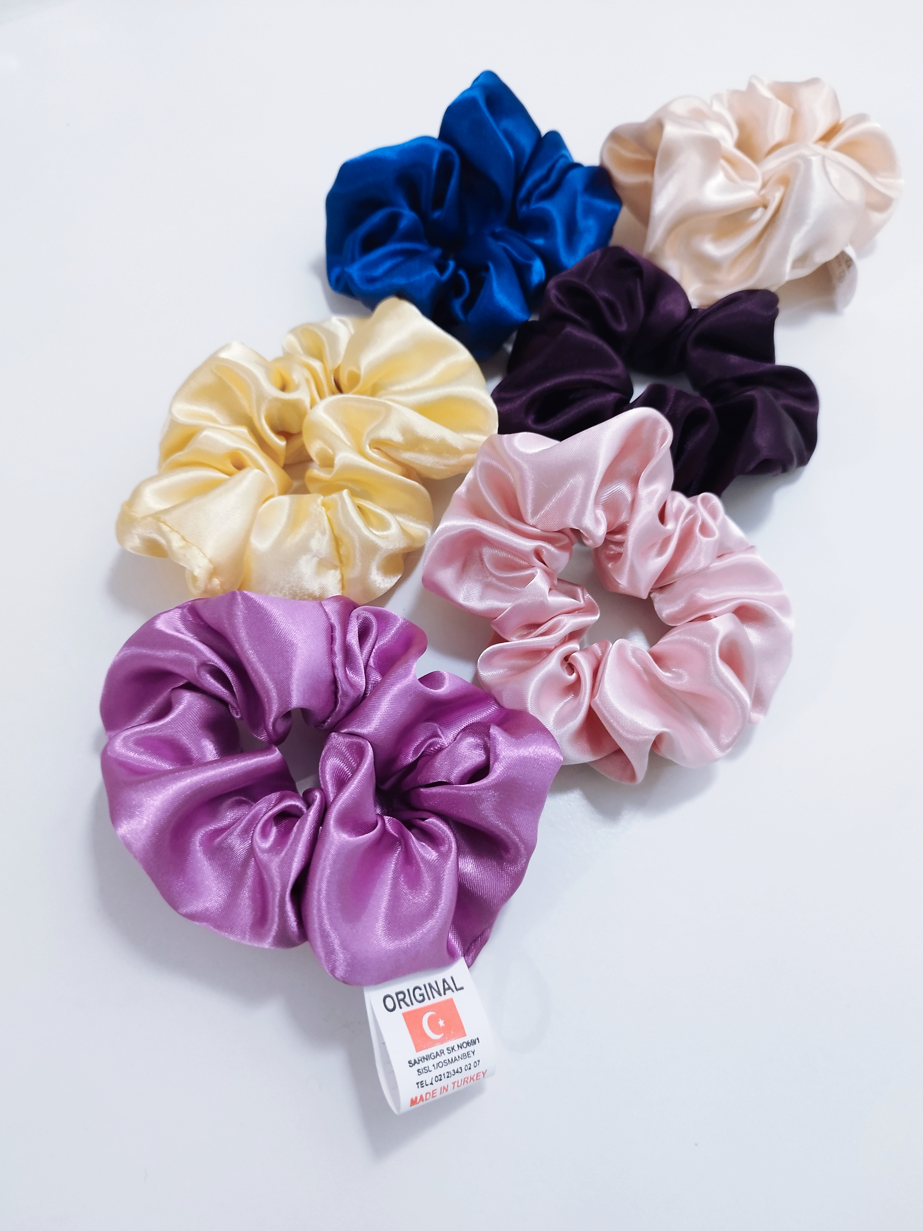 اسکرانچی ساتن ساده